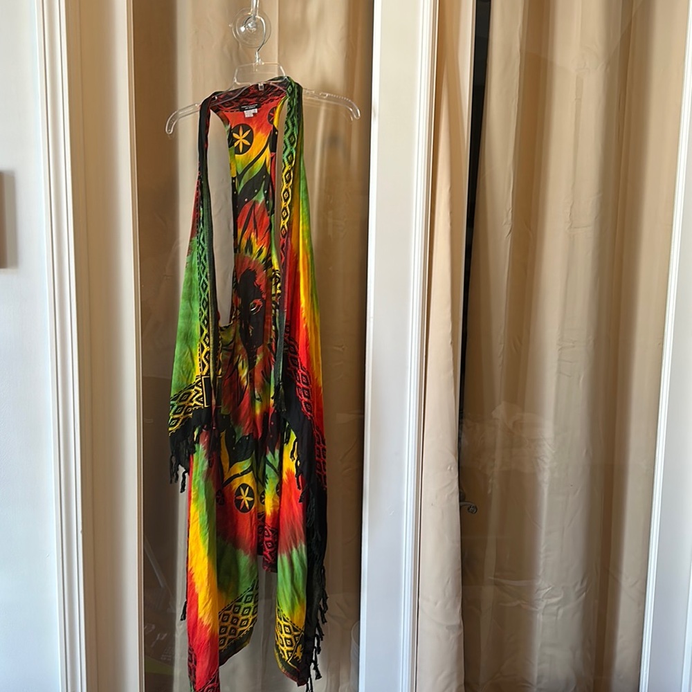 Rasta scarf/cover up